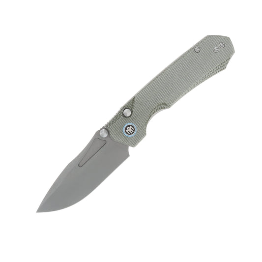 Remette Rhino Green Micarta